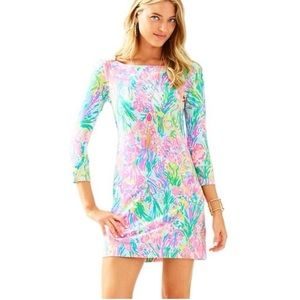 Sophie dress in fan sea pants